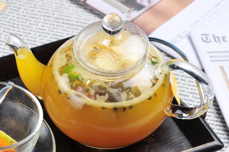 熱茶飲 — 熱鮮果茶