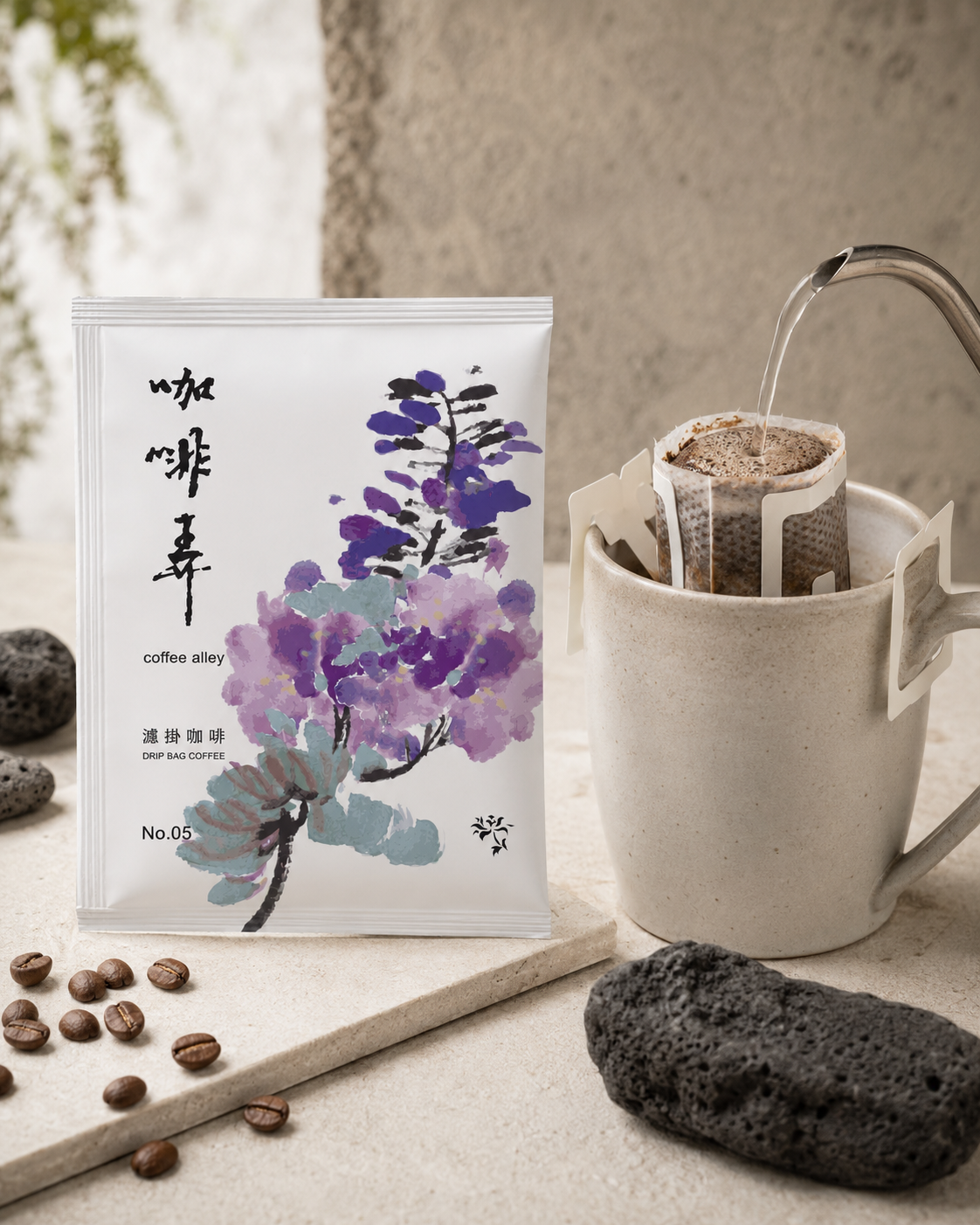 莊園級濾掛咖啡 No.05 【爪哇火山】:圖片 2